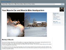 Tablet Screenshot of morleysmuscle.com